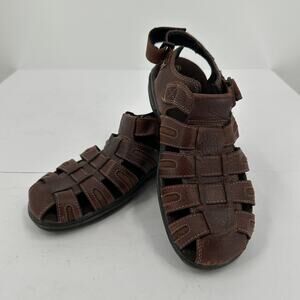 Earth Spirit Mens Fisherman Sandals Size 9 Brown Simon VI Comfort Outdoor Casual